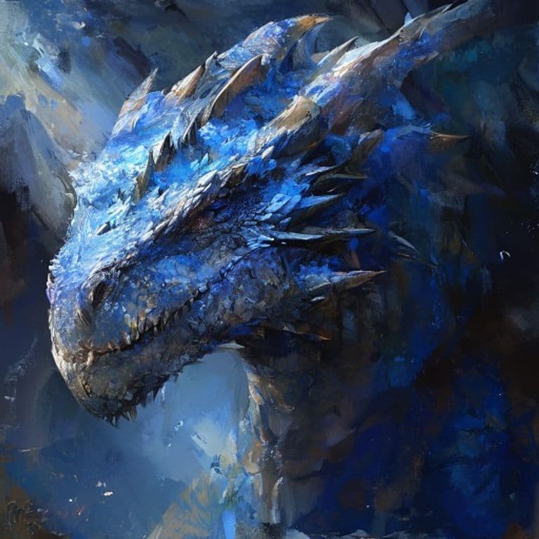Adult Blue Dragon